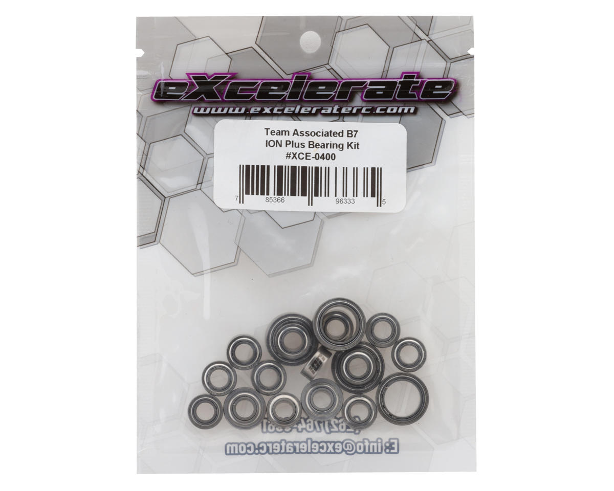 eXcelerate Team Associated RC10B7 ION Plus Bearing Kit