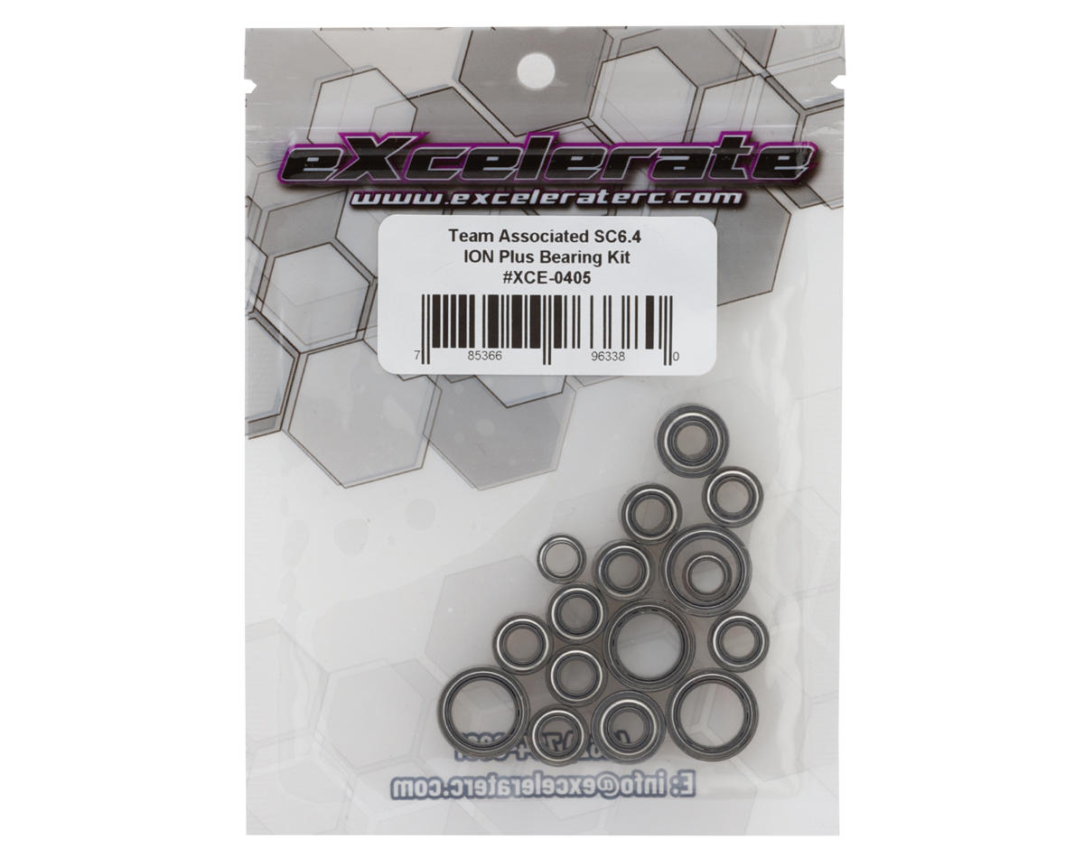 eXcelerate Team Associated RC10SC6.4 ION Plus Bearing Kit