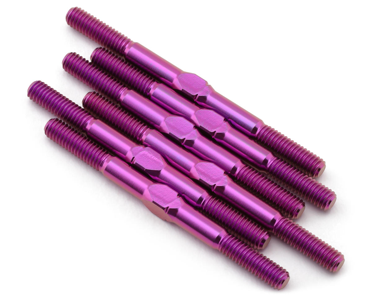 eXcelerate Team Associated RC10B84/B84D Titanium Turnbuckle Kit (Purple)
