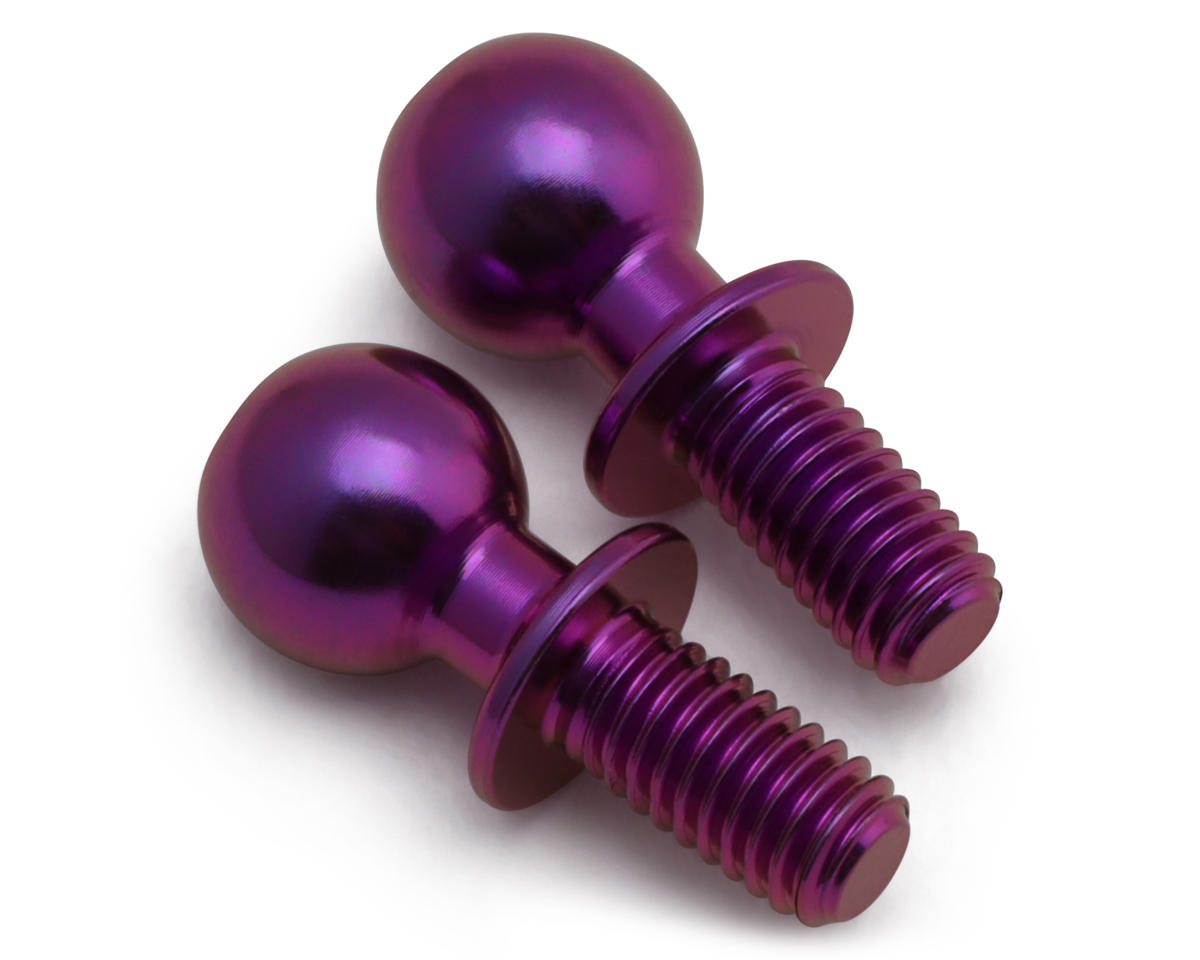 eXcelerate 5.5mm Titanium Ball Studs (Purple) (2) (6mm)