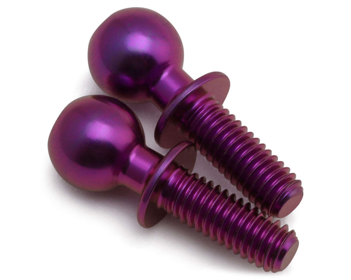 eXcelerate 5.5mm Titanium Ball Studs (Purple) (2) (8mm)
