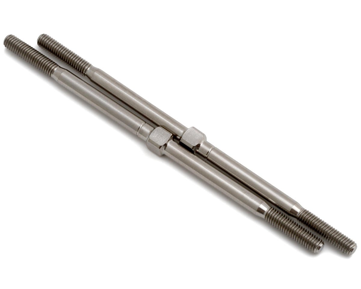 eXcelerate 3mm Titanium Turnbuckles (75mm) (Raw) (2)