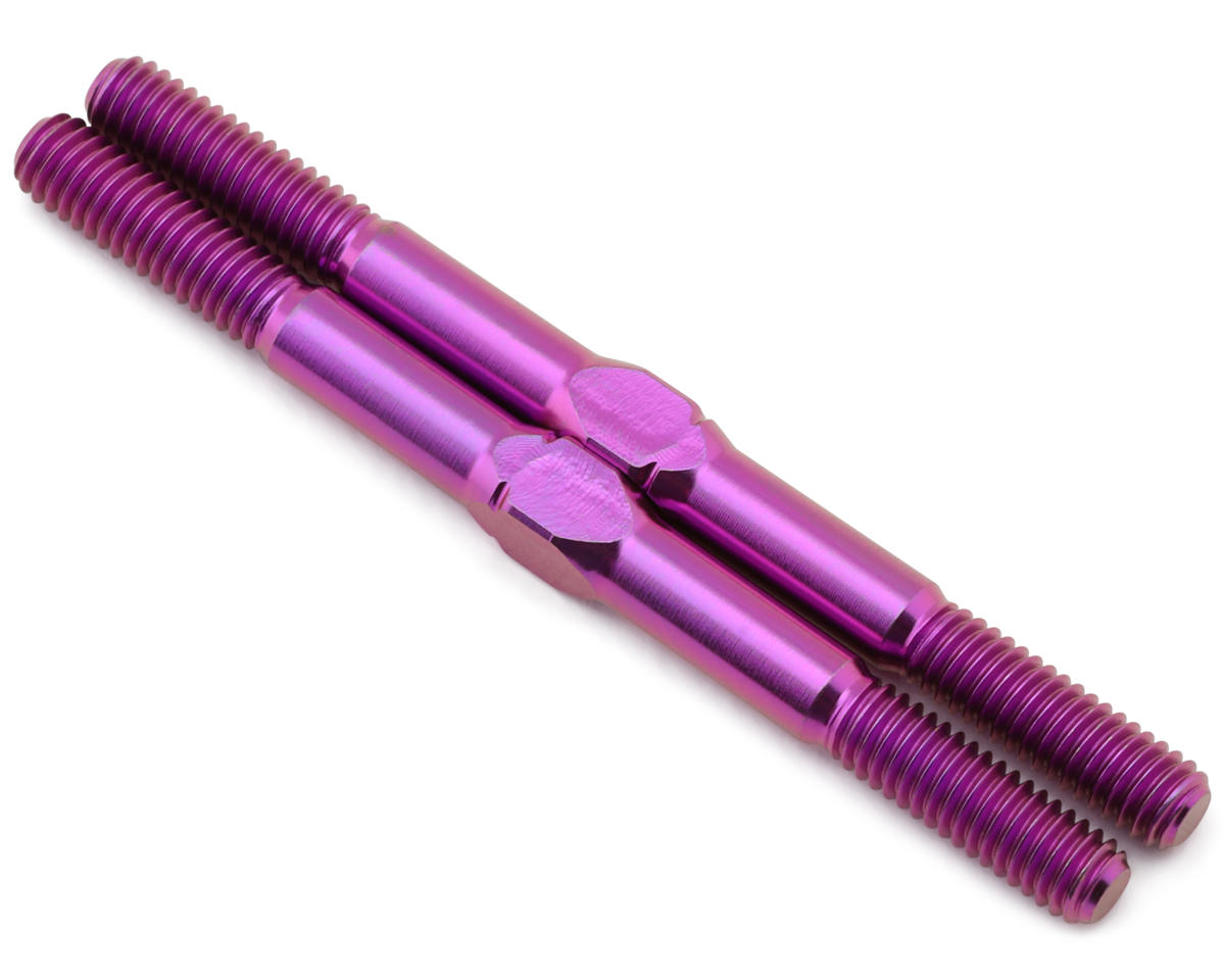 eXcelerate 3.5mm Titanium Turnbuckles (Purple) (2) (48mm)