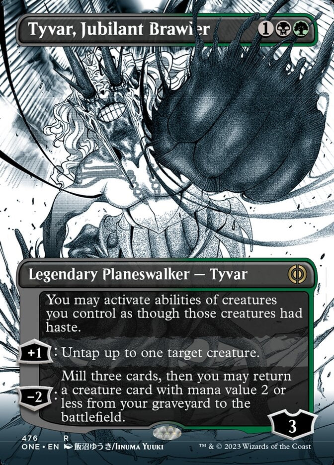 Tyvar, Jubilant Brawler [#476 Compleat FOIL] (ONE-R)