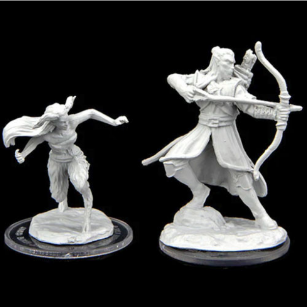 Critical Role: Unpainted Miniatures - Verdant Guard Marksman & Satyr (
