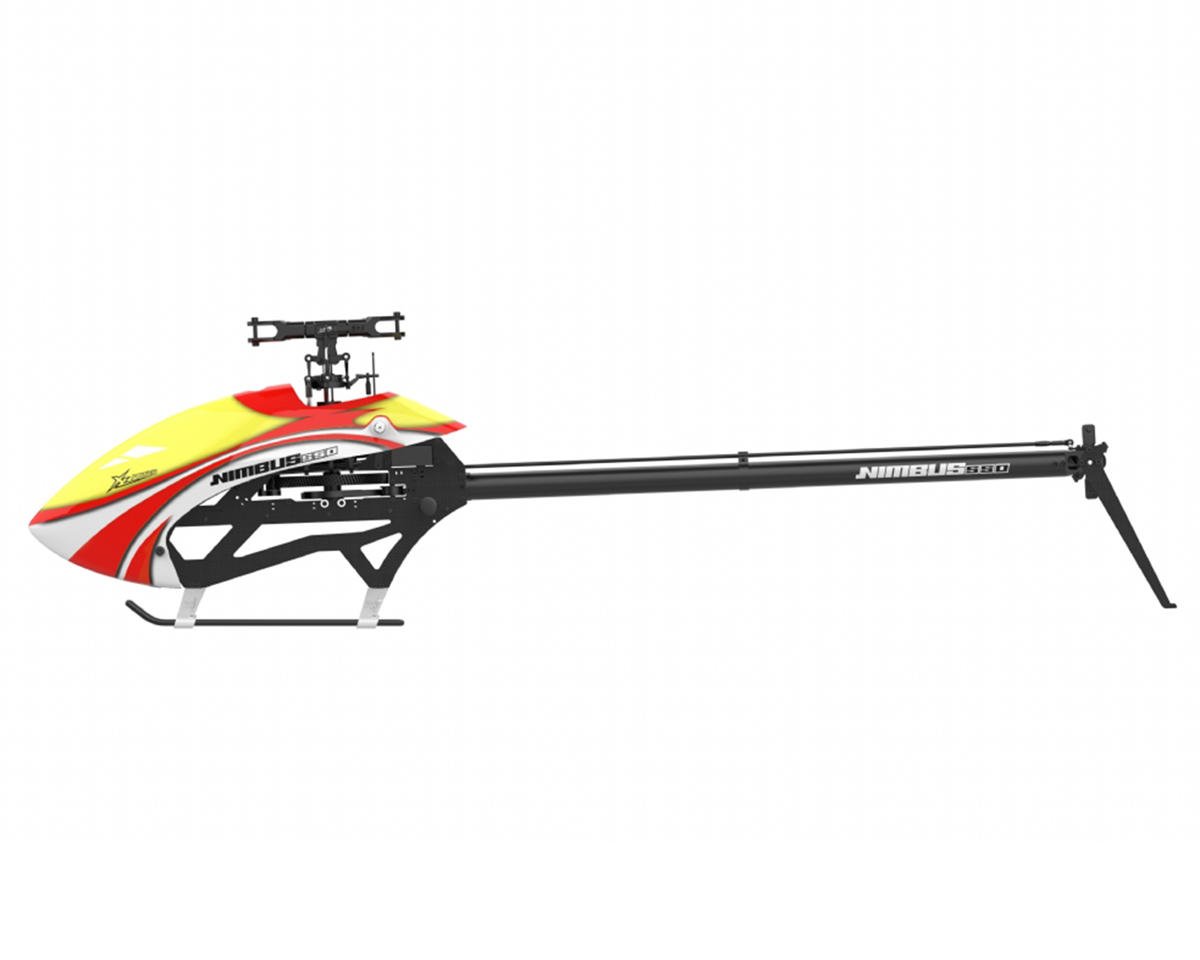 XLPower Nimbus 550 V2 Electric Helicopter Kit (Yellow/Red)