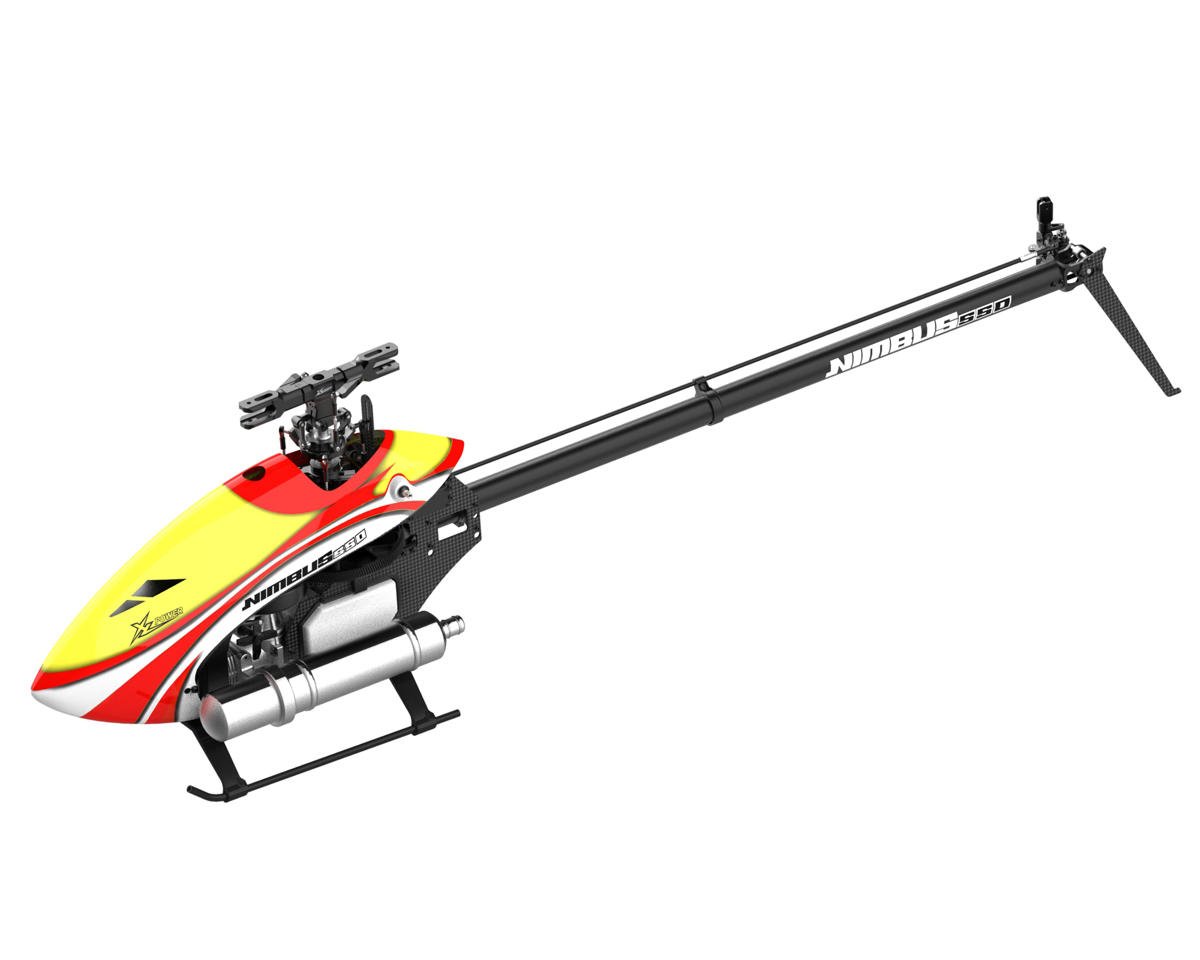 XLPower Nimbus 550 Nitro Helicopter Kit (Yellow/Red)