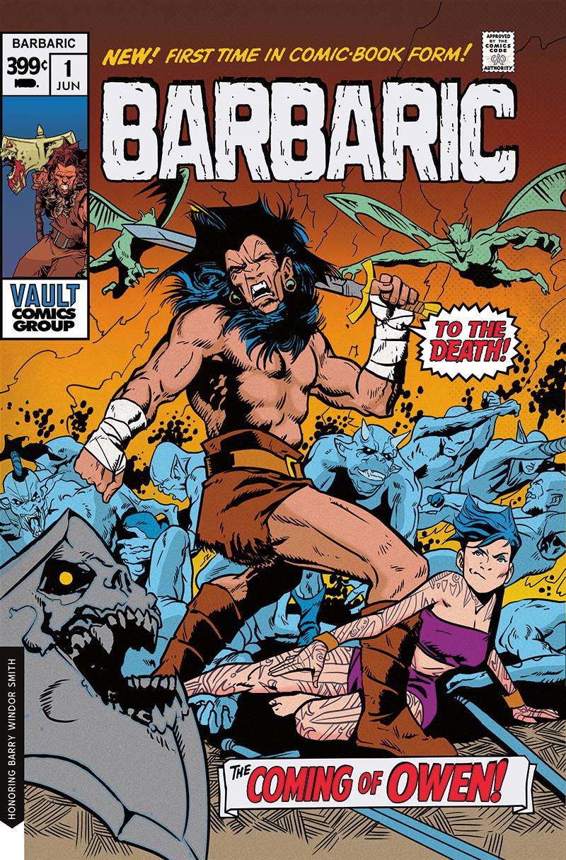 BARBARIC #1 CVR C DANIEL