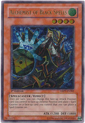 Alchemist of Black Spells (UTR) (ABPF-EN082) Ultimate Rare - Near Mint