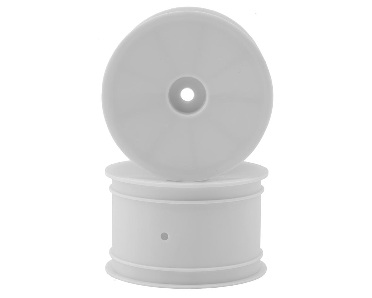 XRAY "Aerodisk" 2.2 Rear Buggy Wheels (White) (2) (XB2/XB4) (Hard) w/12mm Hex