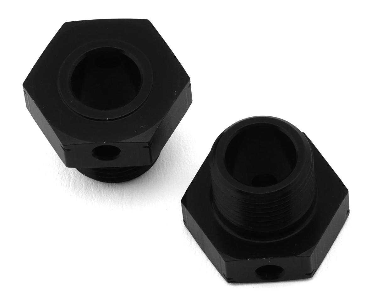 XRAY Lightweight Aluminum Hard Black Coated Wheel Hex (2) (1mm Offset)