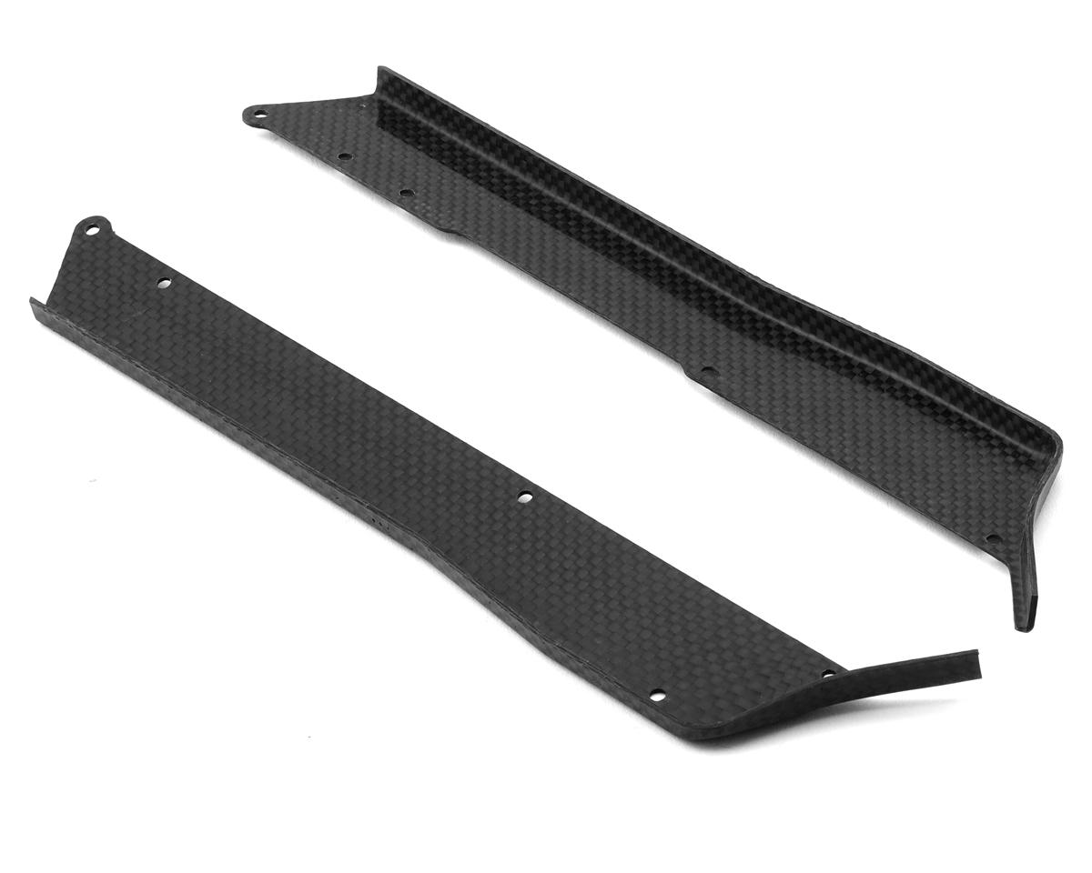XRAY XB4 Composite V2 Chassis Side Guards (Narrow Front) (Carbon)