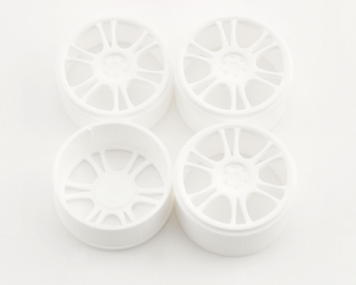 XRAY Micro Wheels Front & Rear (4) (White)