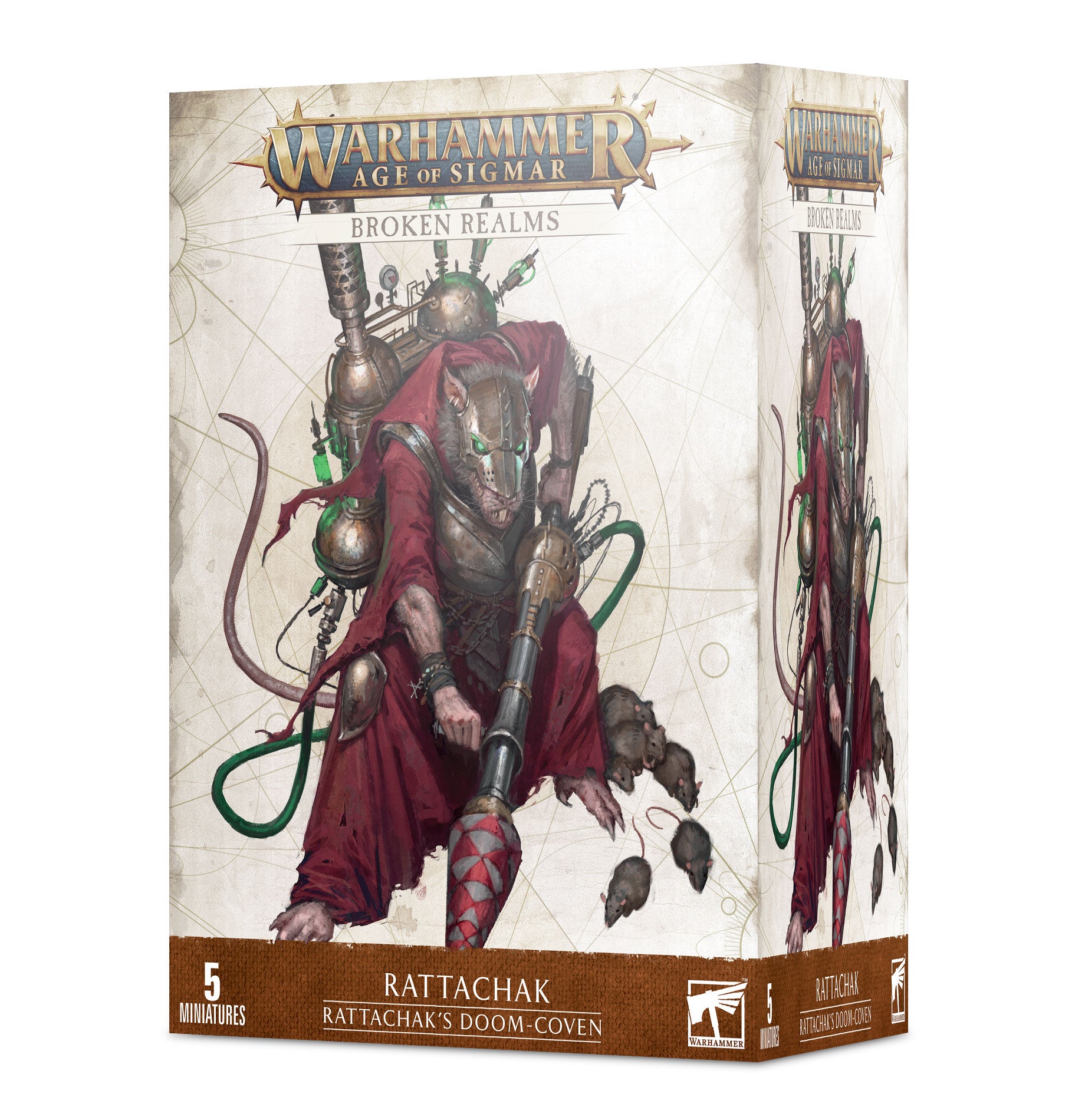 Age of Sigmar: Skaven - Rattachak; Rattachak's Doom-Coven (Broken Real