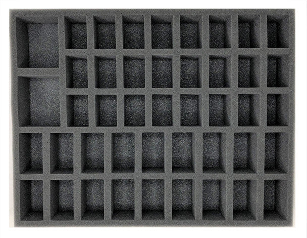 Battle Foam: Gen 50 mm - 24 Medium 18 Large 2 X-Large Troop Foam Tray