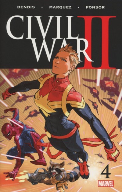 Civil War II (2016 Series) #4 (9.0) 1st Appaearance of Immortal She-Hu