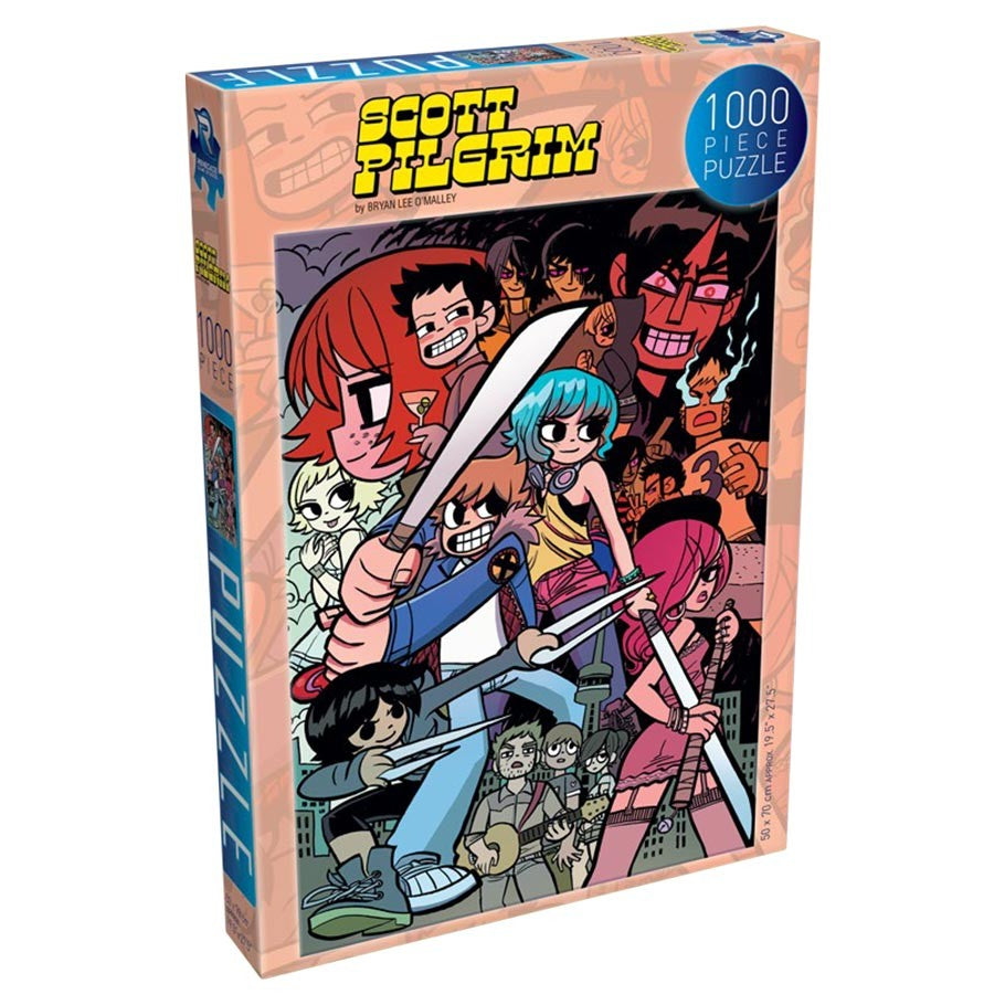 Puzzle: Scott Pilgrim - Colorful Collage 1000pc