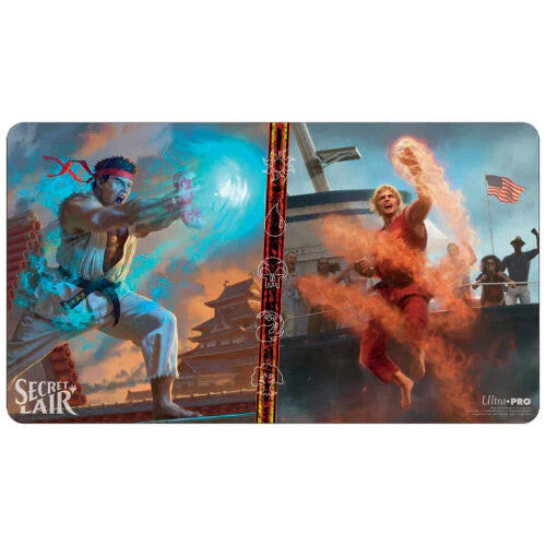 Ultra-PRO: Playmat - MTG: Secret Lair - Ryu, World Warrior & Ken Burni