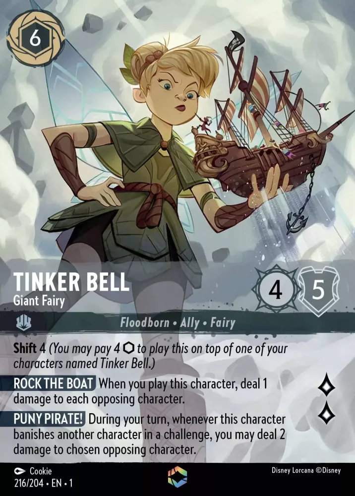 Tinker Bell - Giant Fairy (Alternate Art) (The First Chapter 216/204)