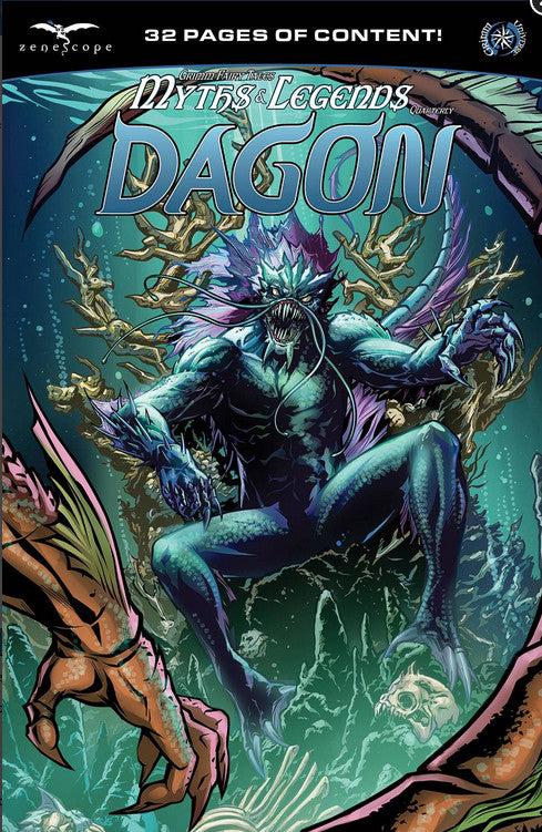 MYTHS & LEGENDS QUARTERLY DAGON CVR A RIVEIRO