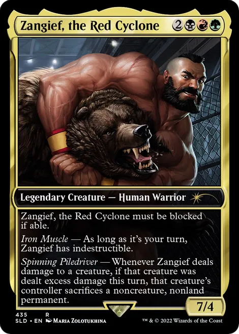 Zangief, the Red Cyclone [#435] (SLD-R-FOIL)