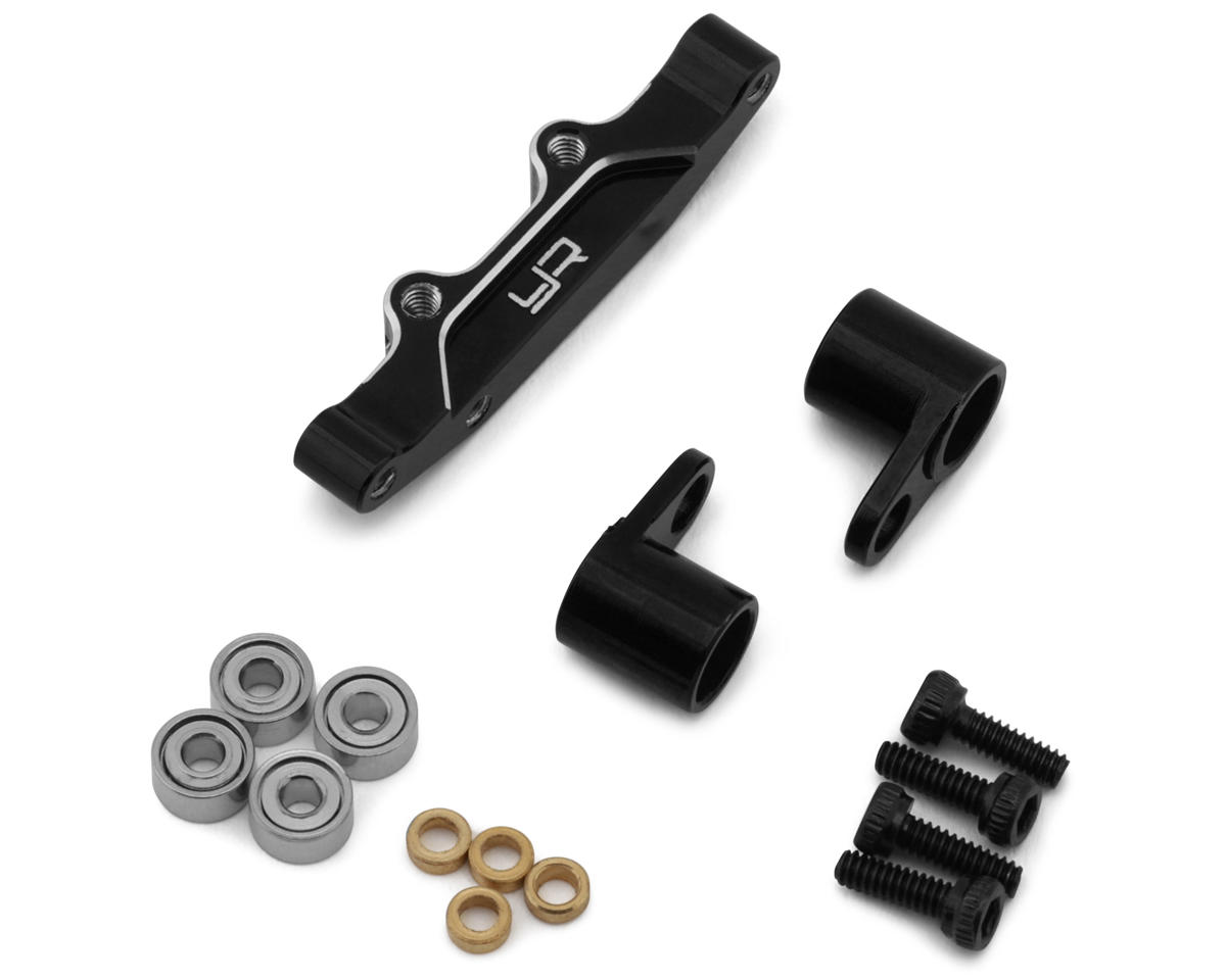 Yeah Racing Losi® Micro-B Aluminum Bellcrank Assembly Set (Black)