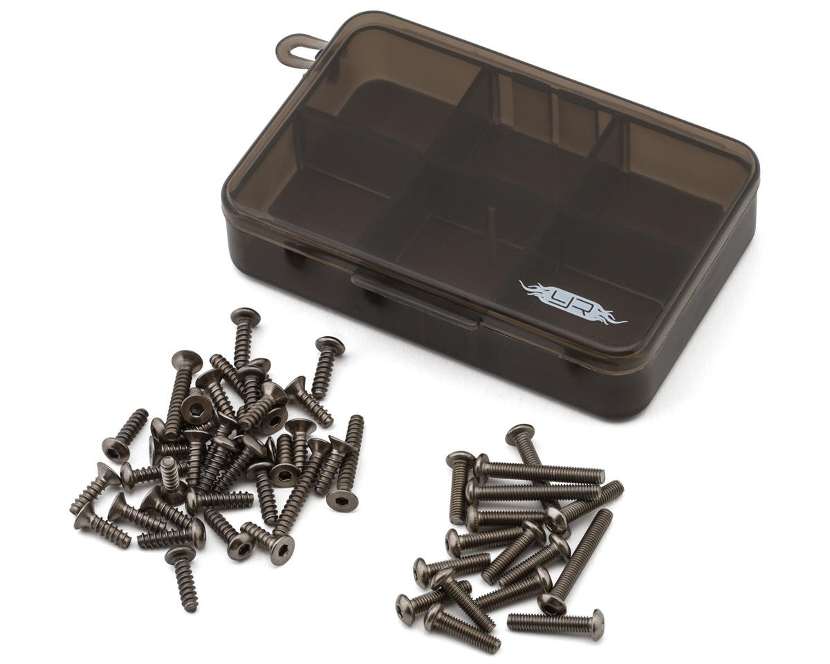 Yeah Racing Fazer Mk2 Assorted Titanium Screw Set w/Container