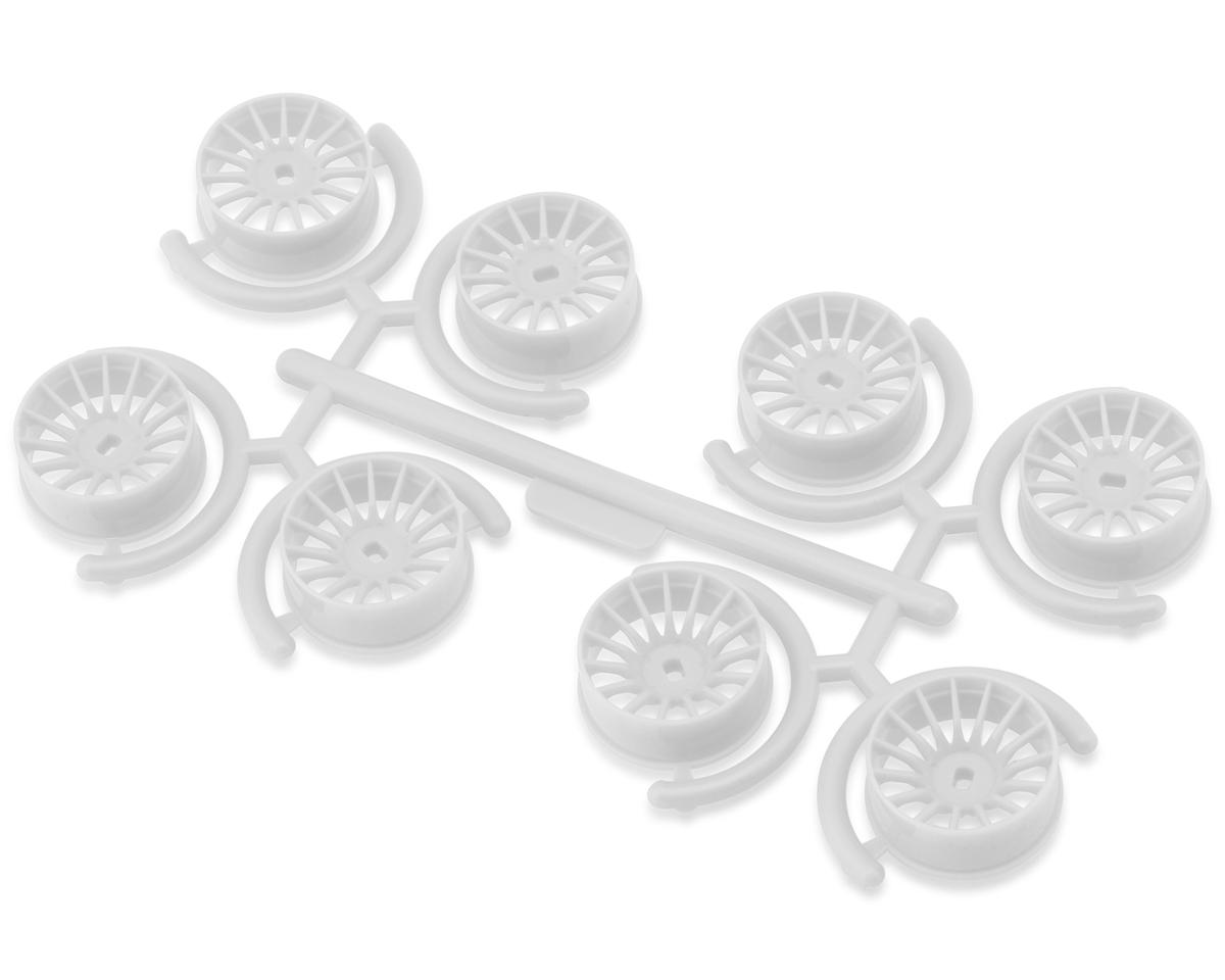 Yeah Racing Mini-Z AWD 8.5mm Multi-Spokes Narrow Wheel Set (White) (0mm/+1mm/+2mm/+3mm)