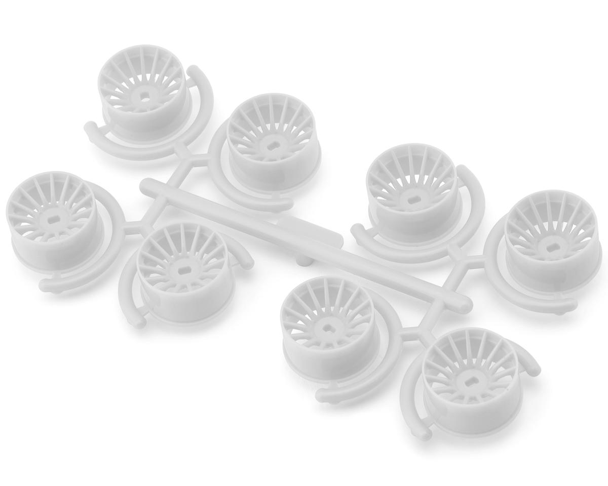 Yeah Racing Mini-Z AWD 11mm Multi-Spokes Wide Rims Set (White) (0mm/+1mm/+2mm/+3mm)