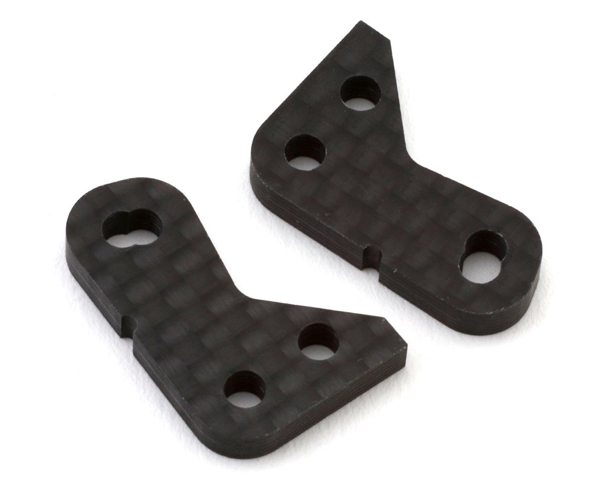 Yokomo MO 2.0 DOT1 Graphite Steering Block Plates (2)