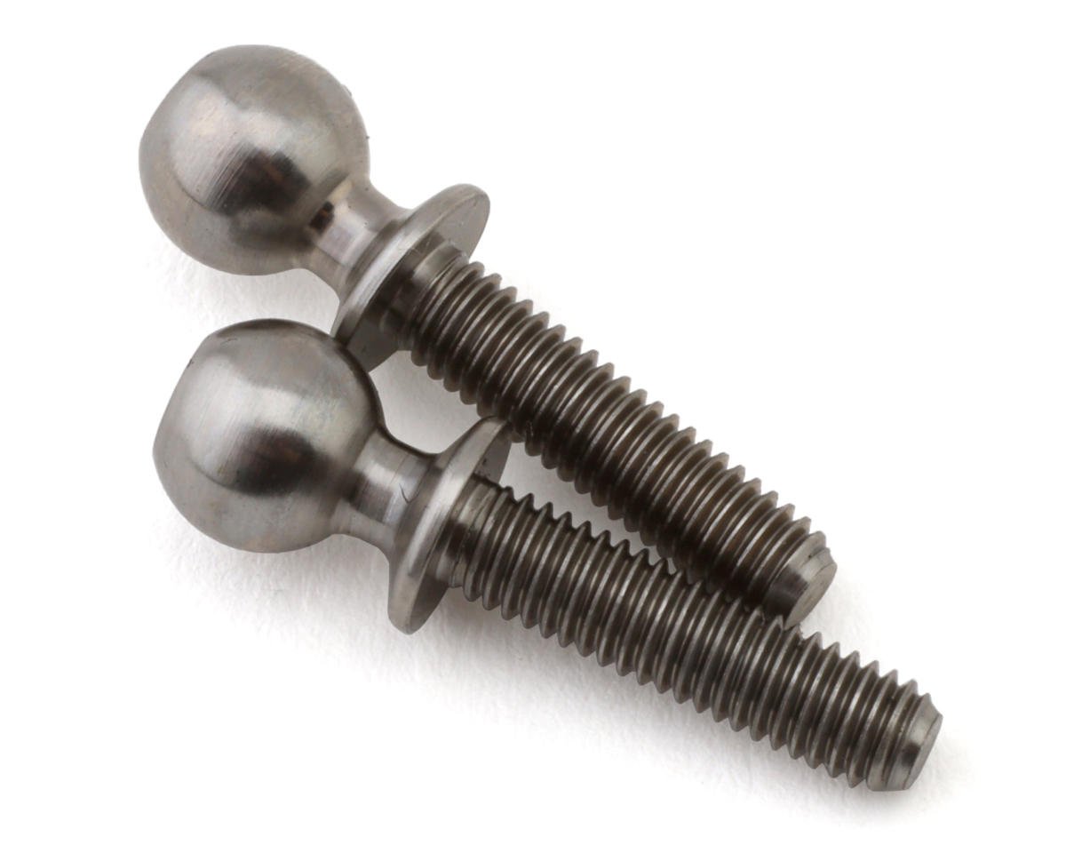 Yokomo 5.5mm Titanium Rod End Ball Stud (2) (12mm)
