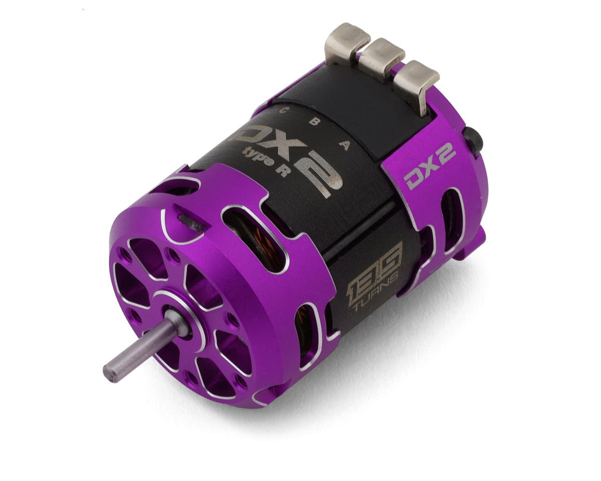 Yokomo Drift Performance DX2 Type-R Sensored Brushless Motor (Purple) (13.5T)