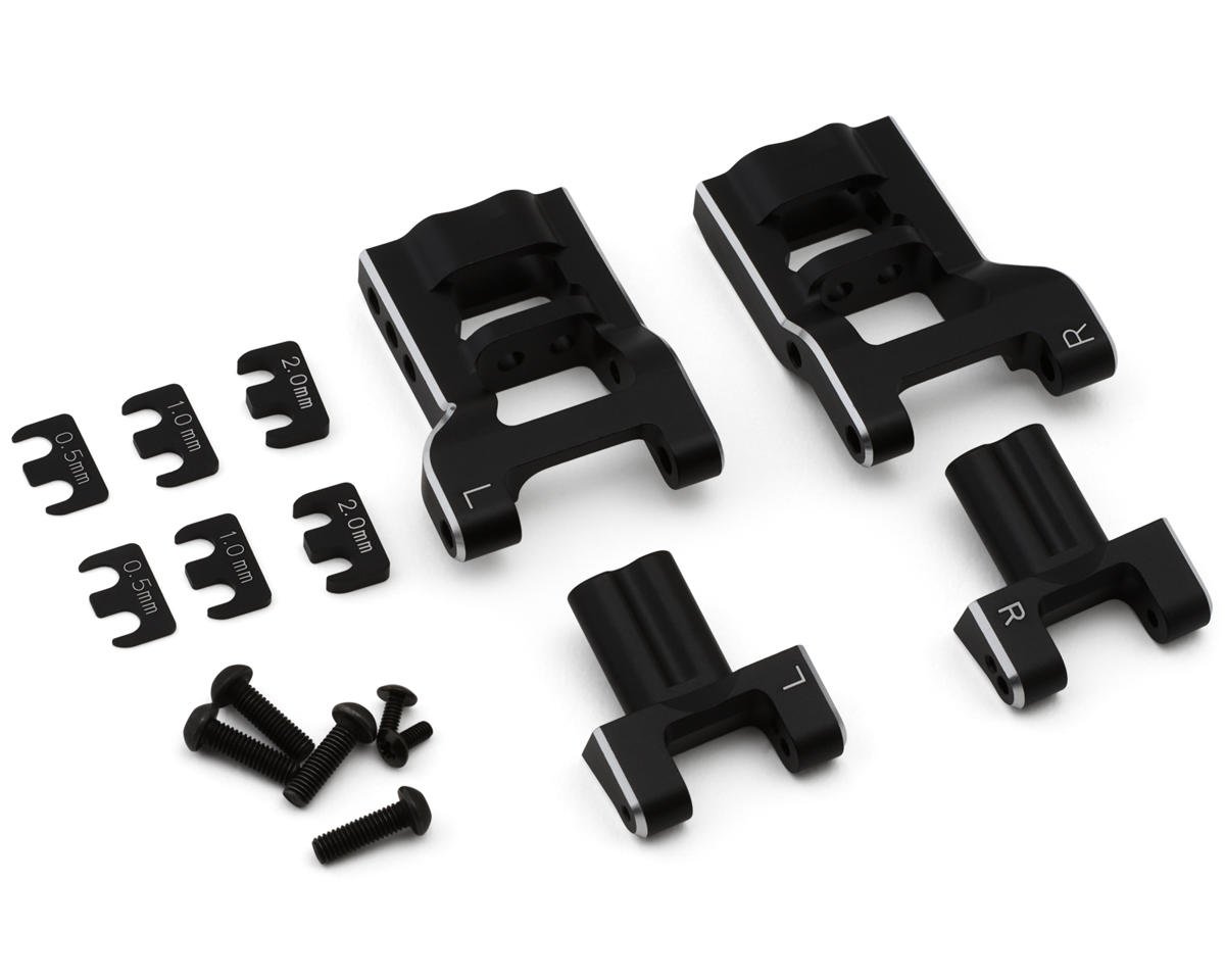 Yokomo YD-2 Aluminum Adjustable ”H” Short Rear Suspension Arms Set (Black)