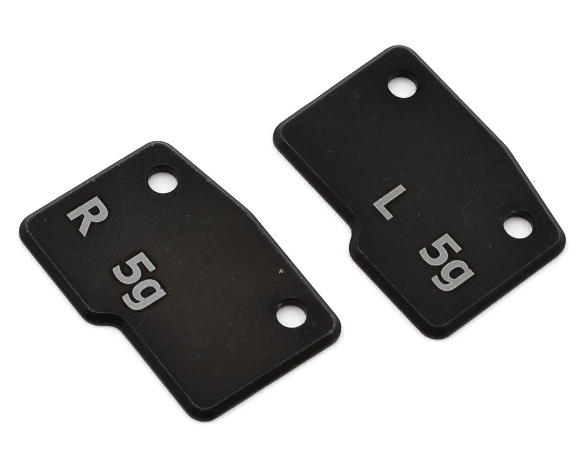 Yokomo RD2.0/SD2.0 Rear "H" Arm Brass Weights (5g) (2)