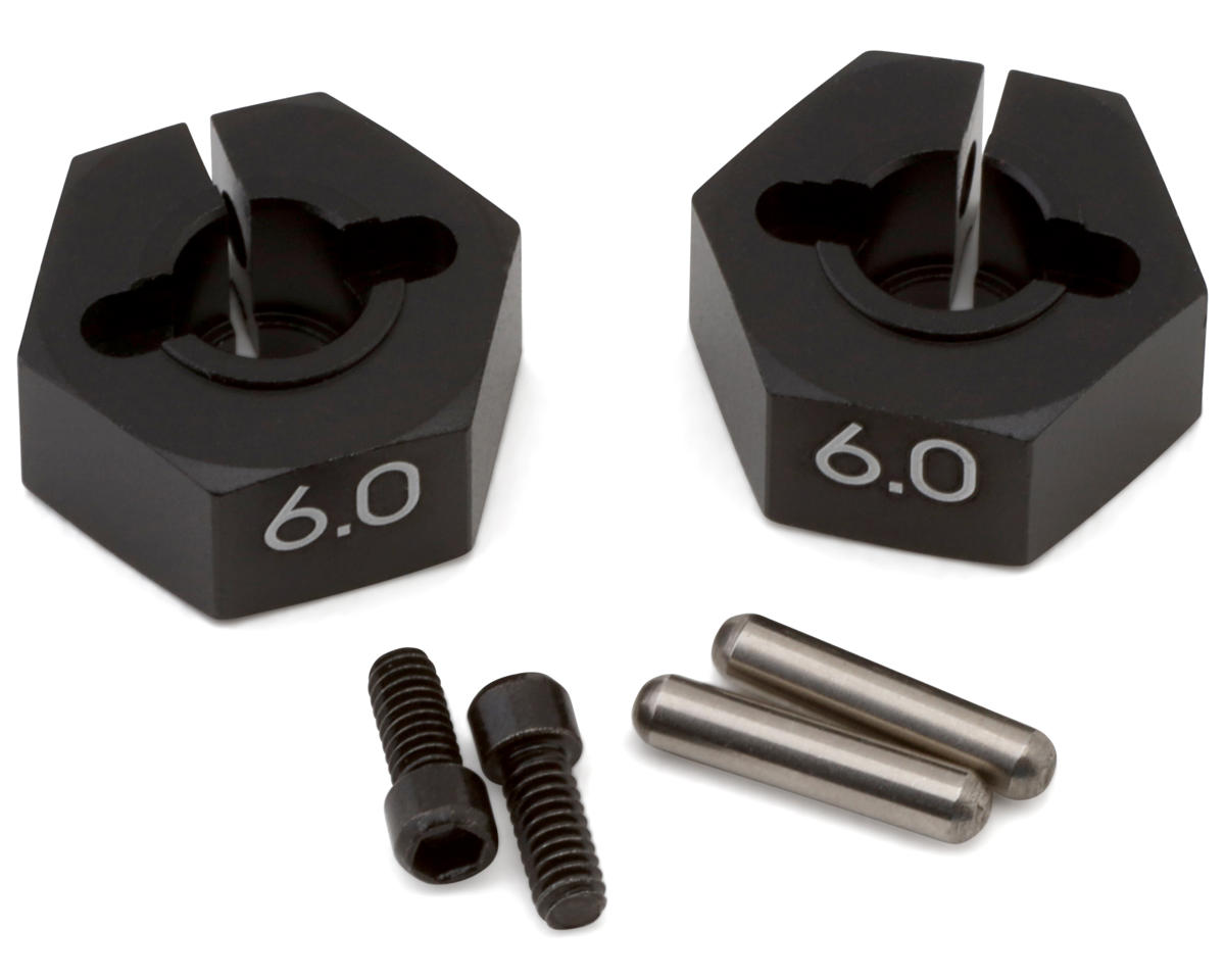 Yokomo YD-2 6mm Aluminum Clamping Wheel Hexes (2)