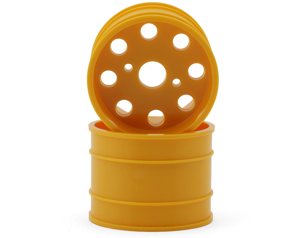 Yokomo YZ-834B Dog Fighter 2.2" Wheels (Yellow) (2)