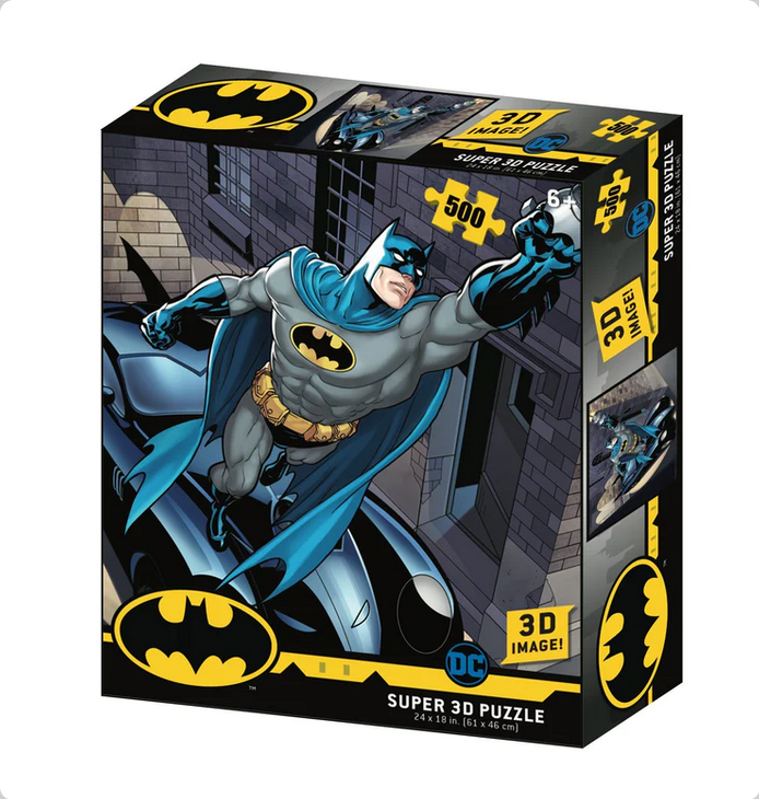 4D Puzzle Batman Soaring Lenticular