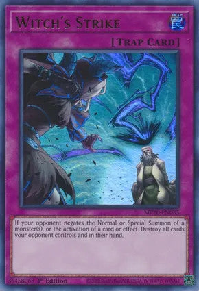 Witch's Strike (MP20-EN035) Ultra Rare 1st Edition