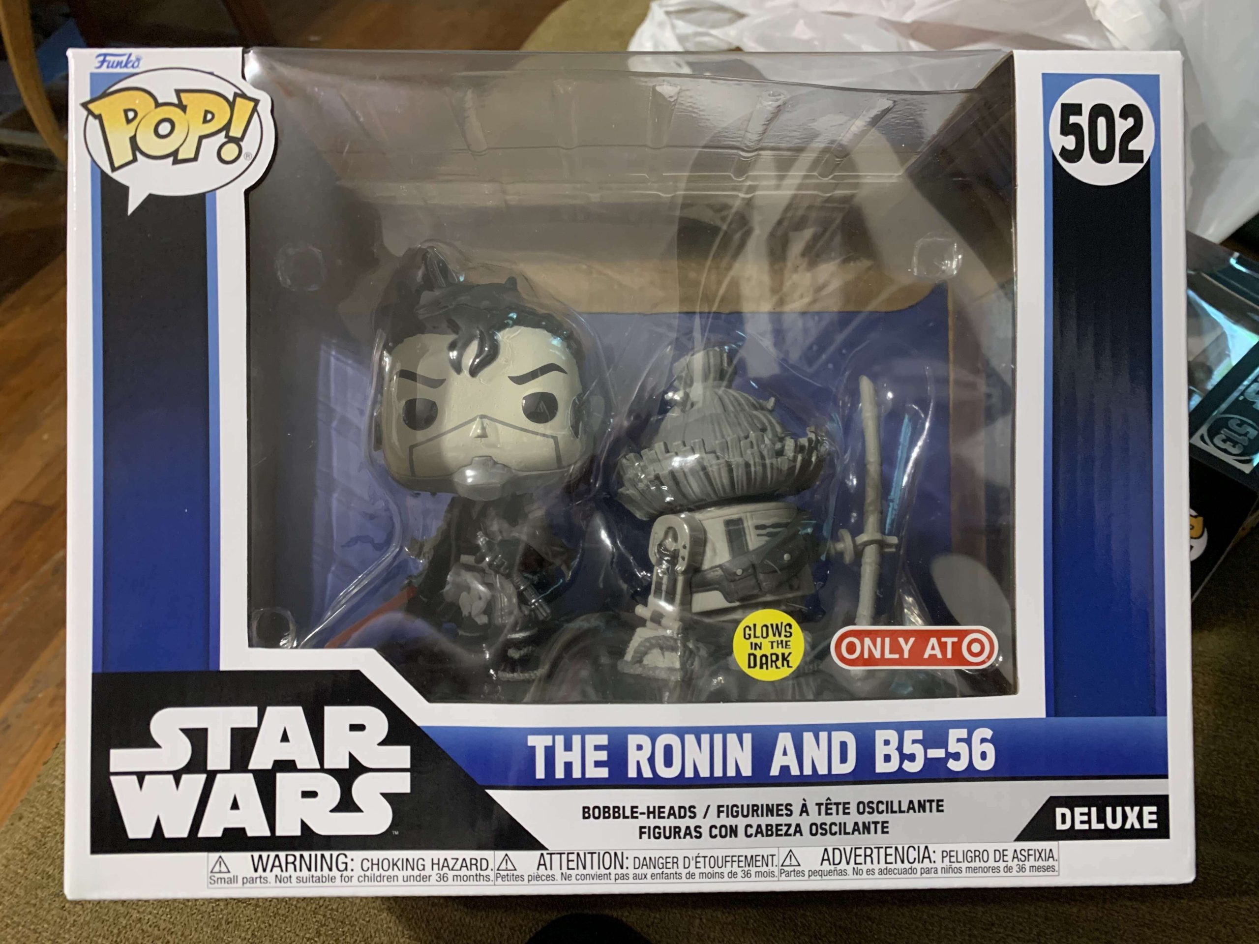 POP Figure Deluxe: Star Wars #0502 - The Ronin and B5-56 (Target EX/Gl