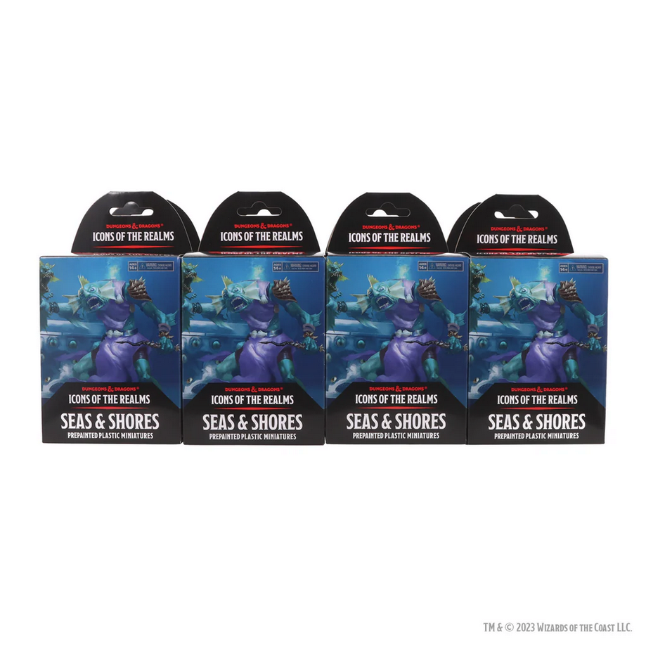 D&D Miniatures: Icons of the Realms - Set 28: Seas & Shores - Booster