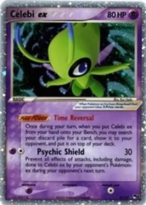 Celebi ex - 17/17 (POP) Ultra Rare - Near Mint