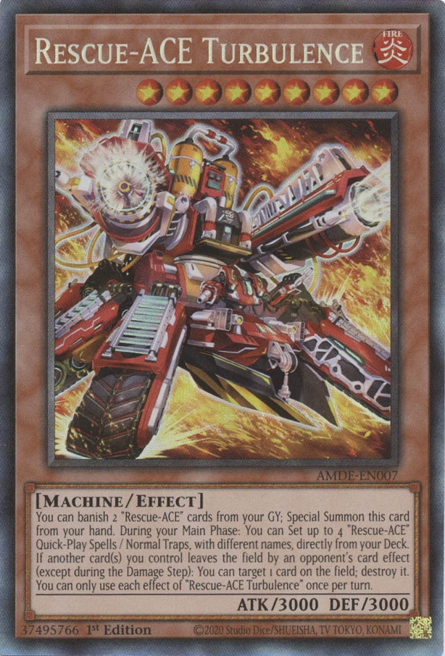 Rescue-ACE Turbulence (CR) (AMDE-EN007) Collector's Rare - Near Mint 1