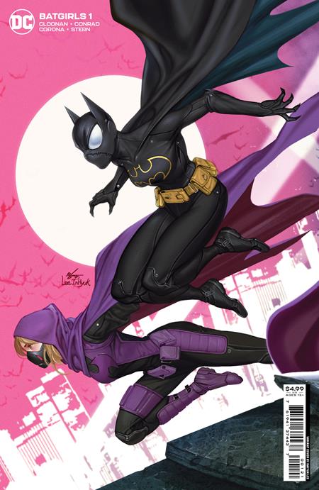BATGIRLS #1 CVR B INHYUK LEE BATGIRLS MASKED LEFT SIDE CONNECTING CARD