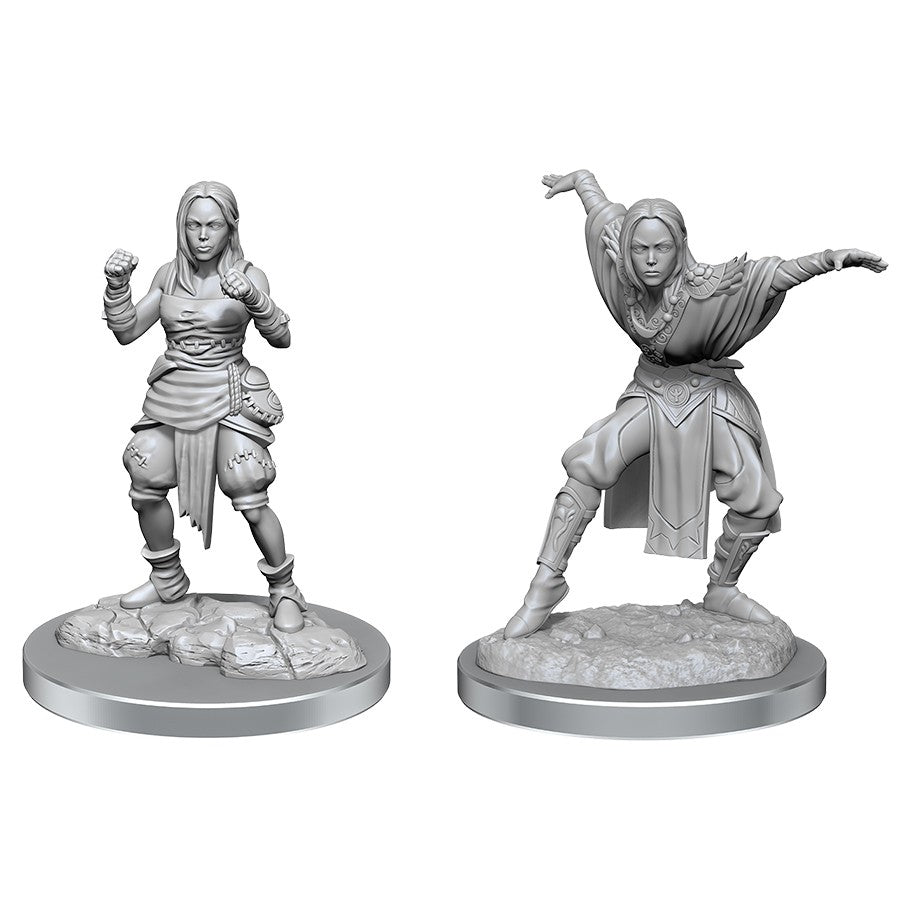 Pathfinder Battles: Deep Cuts - Half-Elf Monk Females (90652)