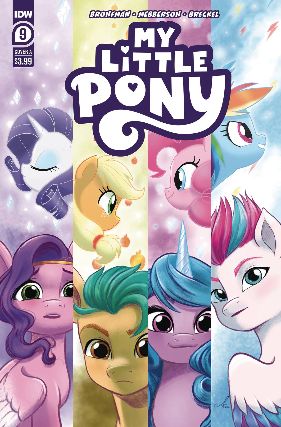MY LITTLE PONY #9 CVR A MEBBERSON